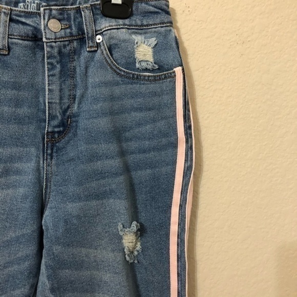 Wild Fable Jeans High Rise Kick Flare Stripes NWT - Picture 4 of 8